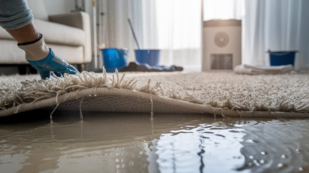 immediate water damage response