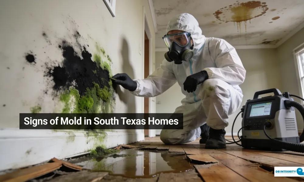 Mold thrives in damp, poorly ventilated areas, and South Texas's persistent heat and humidity create